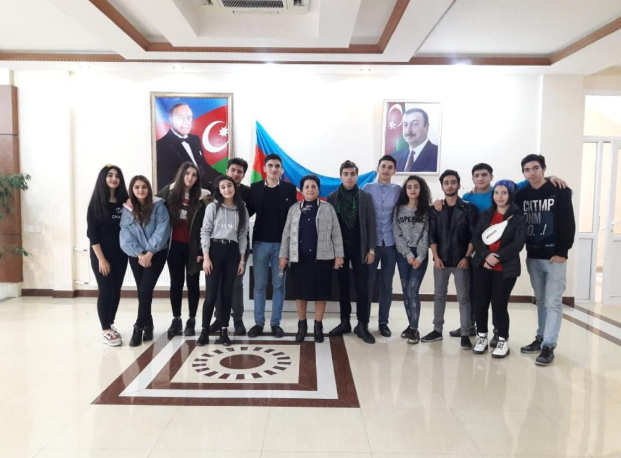 ASOIU's Student Youth Organization members visited the Bilgah Elderly and Disabled House