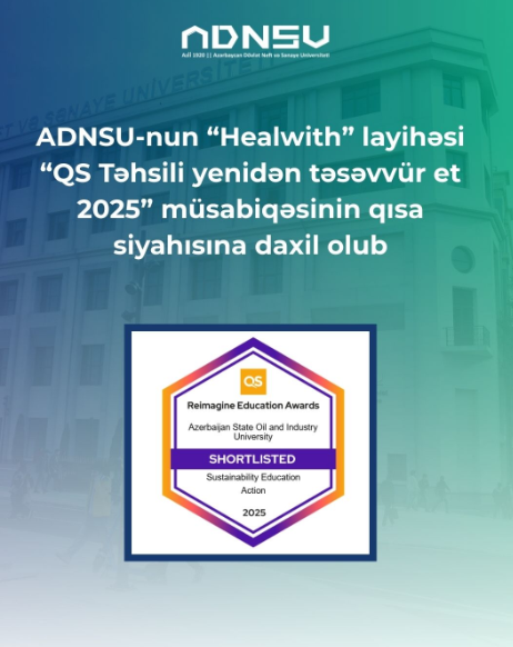 ASOIU’s “Healwith” project shortlisted for the “QS Reimagine Education Awards 2025”